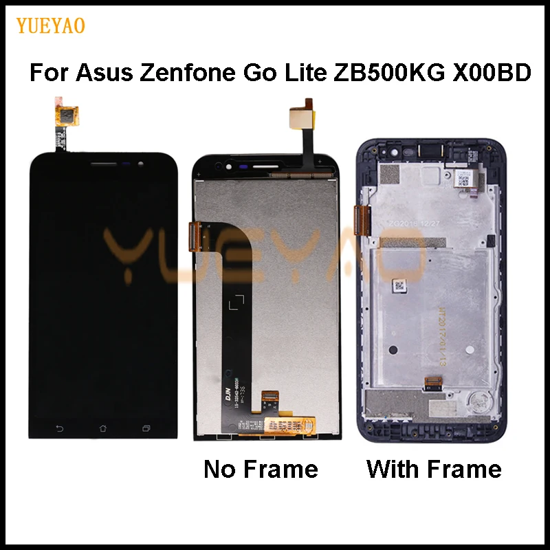 ZB500KG LCD Display For Asus Zenfone Go X00BD Touch Screen Digitizer Assembly with Frame | Мобильные телефоны и