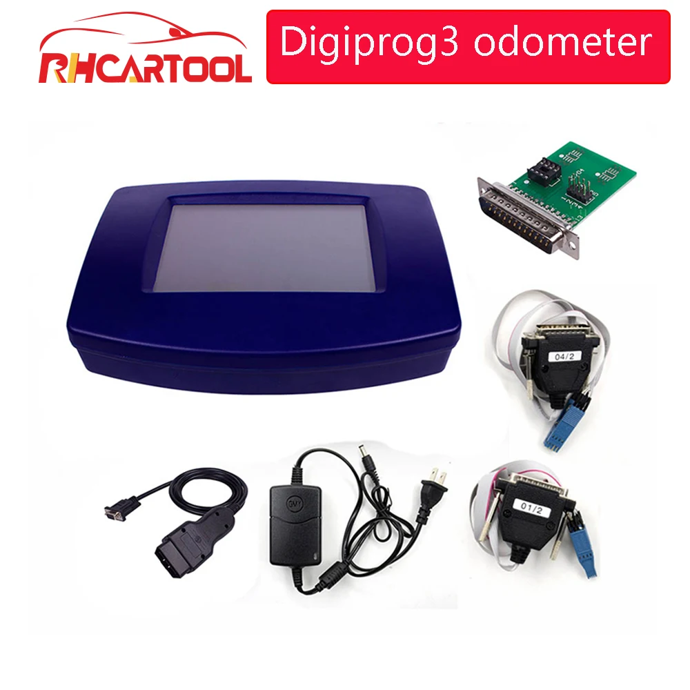 Диагностический инструмент OBD2 Digiprog III ftdi V4.94 Digiprog 3 с OBD2 ST01 ST04 кабель коррекция одометра Digiprog3
