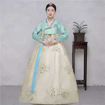 

Fahion Hanbok Dress Korean Traditional Hanbok Korean National Costumes Woman Hanbok Party Dress Cosplay Gift