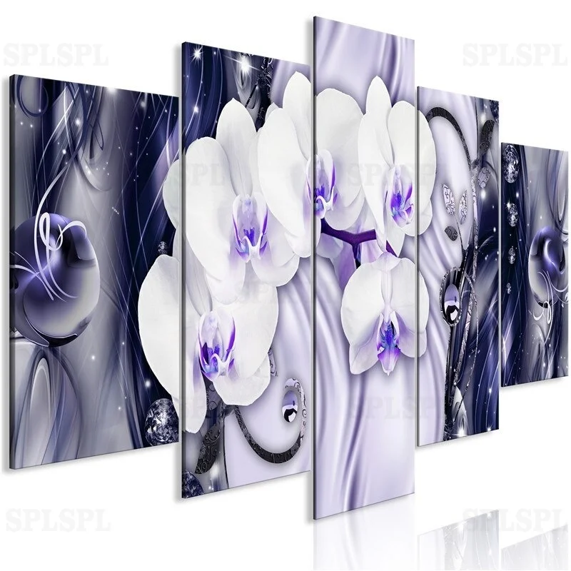 5 шт. настенные плакаты и принты Водопад|Рисование каллиграфия| |