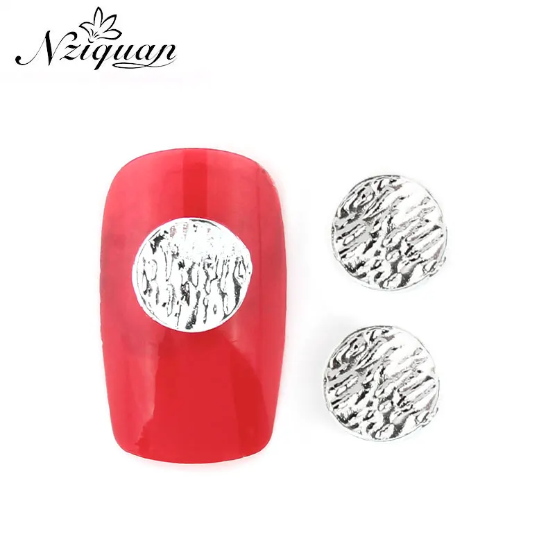 

Nail drill moon decoration accessories DIY nail accessories limited time buy 3D graphics metal 20pcs / box8*8mmNZIQUAN