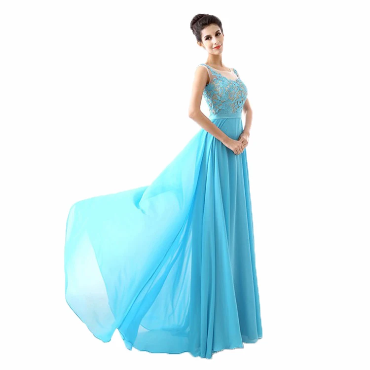 Robe de hond'honneur pour mariage, Новое Кружевное шифоновое платье с лямкой на шее, бирюзовое свадебное платье для гостей, длинное платье, bruidsmeisjes jurk w