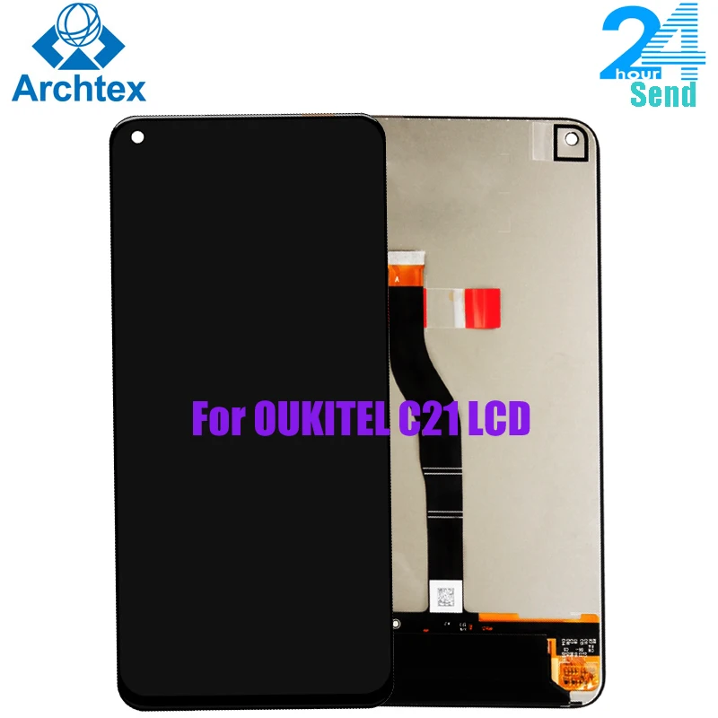 Для оригинального OUKITEL C21 ЖК-дисплей + кодирующий преобразователь сенсорного