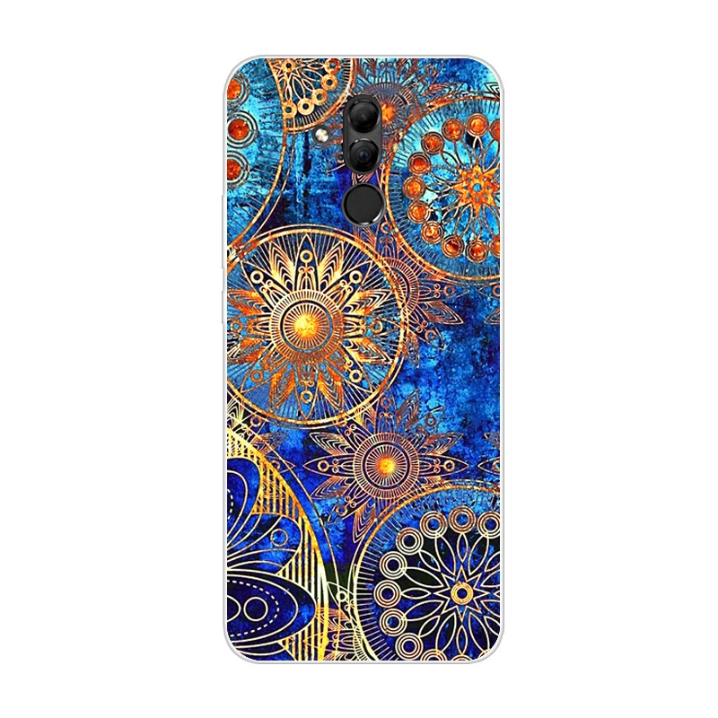 Прозрачный Чехол для huawei mate 20 Lite, 6,3 Мягкий силиконовый чехол из ТПУ для huawei mate 20 Lite mate 20 Lite mate 20 Lite, Модный чехол - Цвет: Прозрачный
