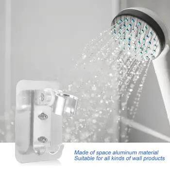 

Hot Sale Shower Head Bracket Multi-function Wall Mounted Shower Bracket Rack Slide Bar Bathroom Faucet Shower Accessories