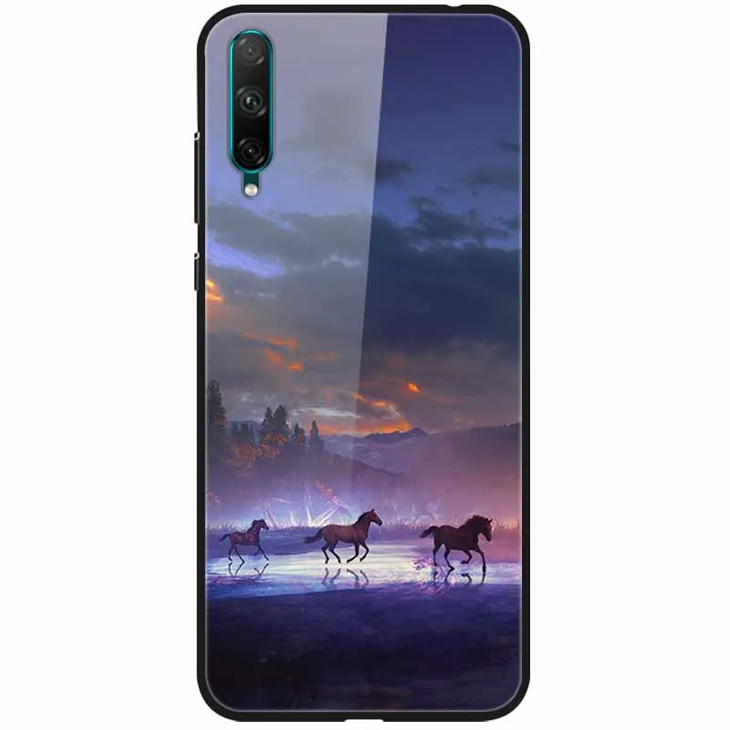 samsung cute phone cover Tempered Glass Cover For Samsung A7 2018 Case A9 2018 Hard Protective Funda For Samsung Galaxy A70 / Note 9 Cases Luxury Bumper kawaii samsung phone cases Cases For Samsung