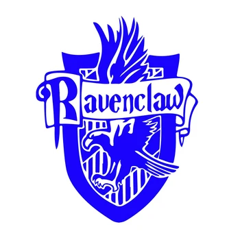 

Ravenclaw Crest Vinyl Sticker Harry P Room Decoration Car Window Stciker Gift Murals Roll Wallpaper Waterproof HP13