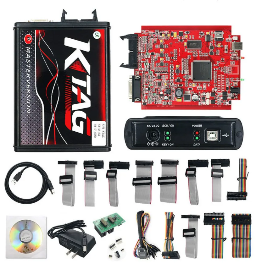 

KTAG V7.02 Red PCB ECU Programming Tool Unlimited Token