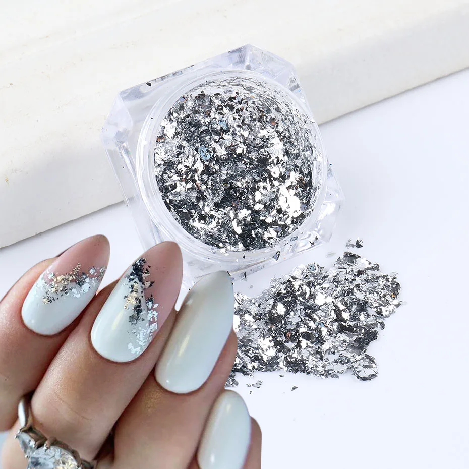 Holographic Glitter Nail Art Foils FBCB01-08