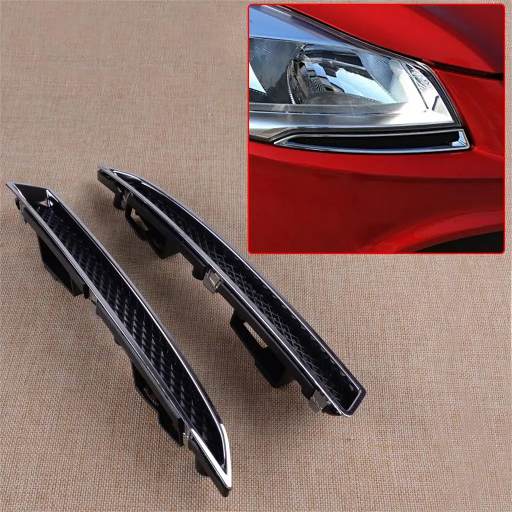DWCX 1Pair DV45 8228 AA ABS Headlight Lower Bracket Trim Moulding DV45 ...