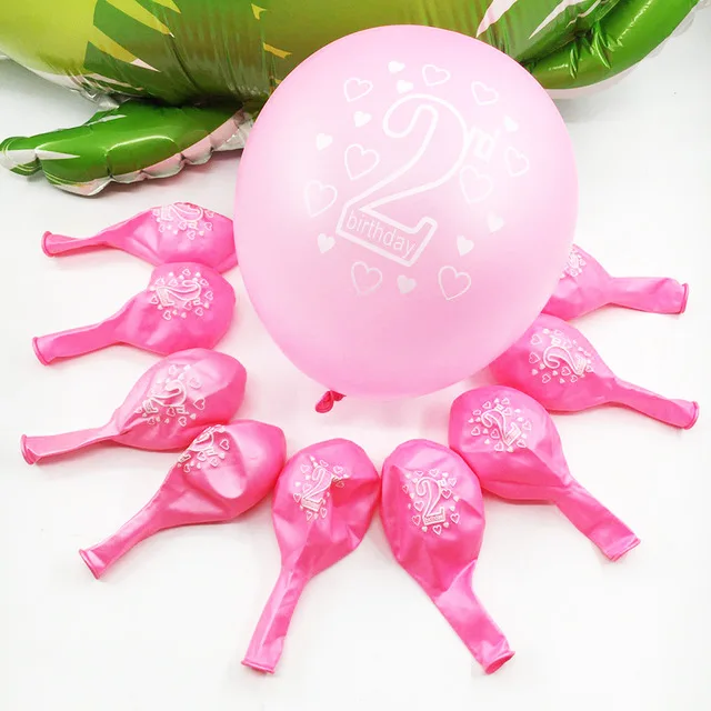 pink 2 С днем рождения баннер для вечеринки в честь Дня Рождения Украшения Баннер шар буквы Висячие гирлянды фото реквизит стул флаг тянуть флаг 6z - Цвет: pink 2