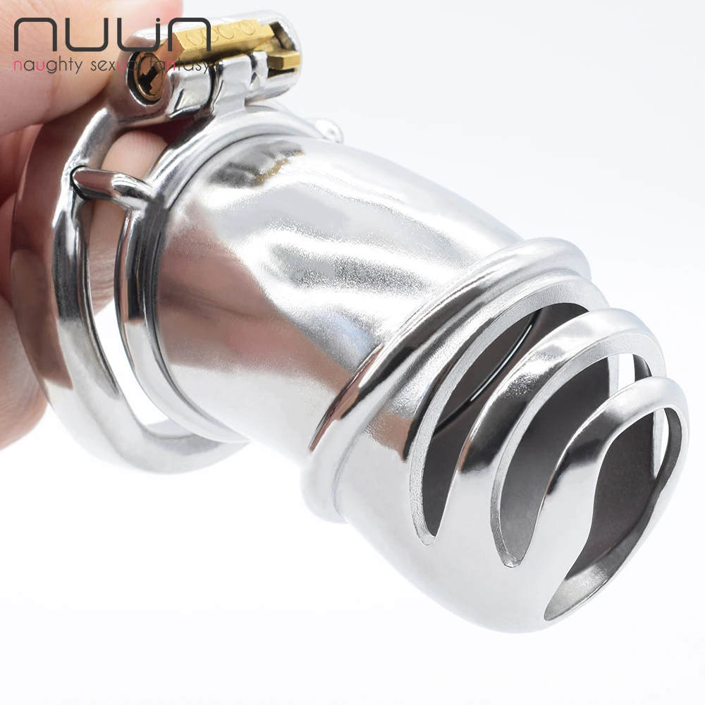 NUUN большое мужское устройство целомудрия металлическая клетка для петуха