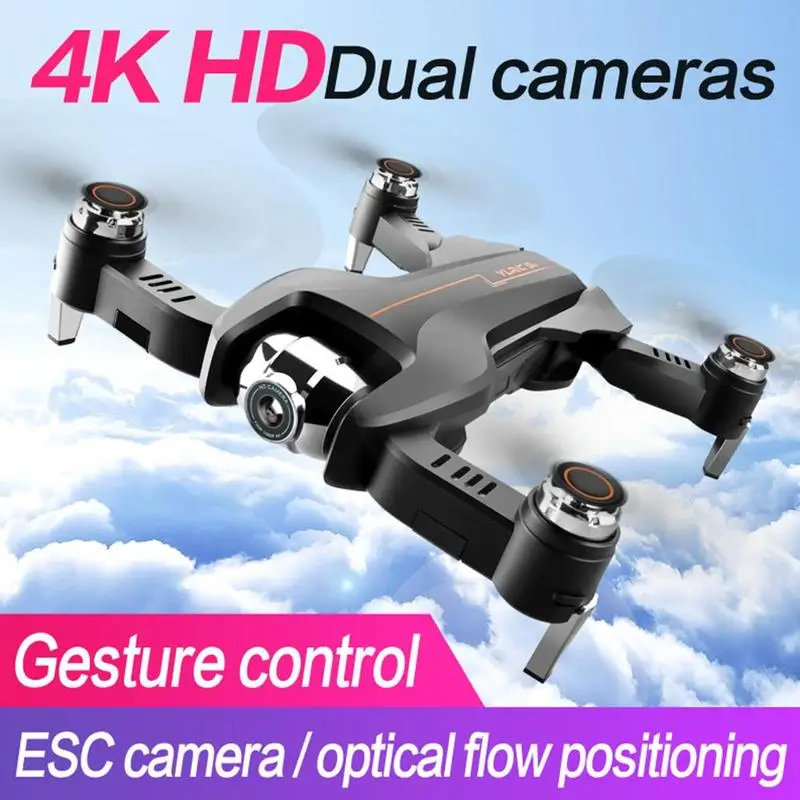 

Drone 1080P/4K HD Adjustable Wide Angle Camera FPV Real Time Aerial Video Foldable Quadrocopter Gesture Photo RC Drone Toys