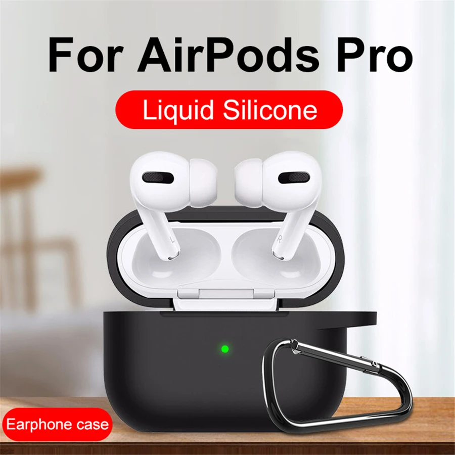 Силиконовый чехол для Airpods Pro, чехол, беспроводной Bluetooth для apple airpods pro, чехол, чехол для наушников, чехол для Air Pods pro 3, Fundas