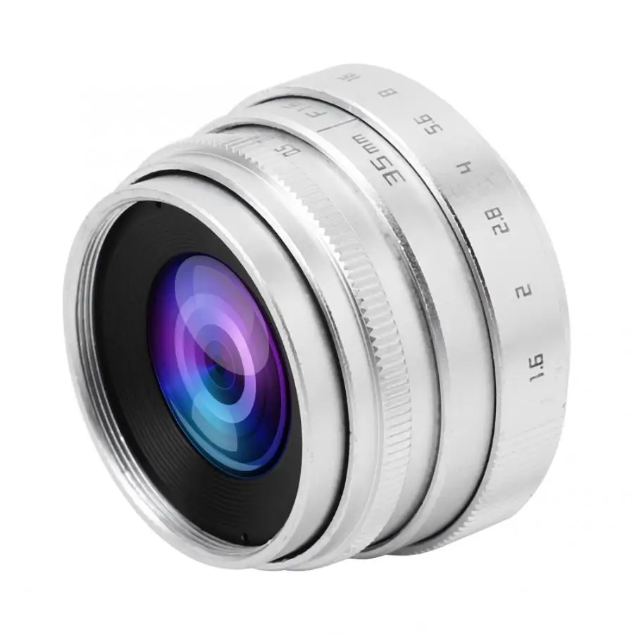 35 мм F1.6 CCTV C Mount большая апертура APS-C рамка объектива для sony NEX M4/3 FX
