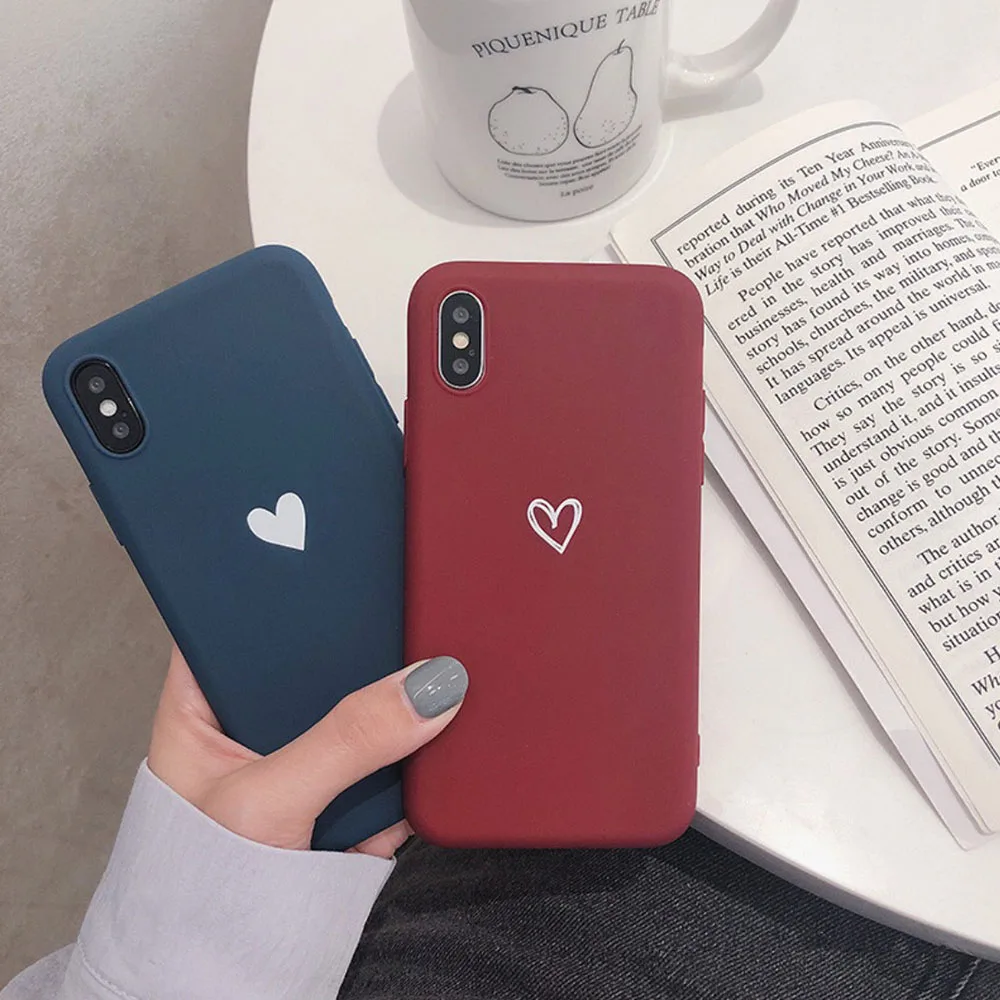 Чехол для Apple iPhone 11pro Max X XS XR 7p 8plus простой цветной противоударный силиконовый