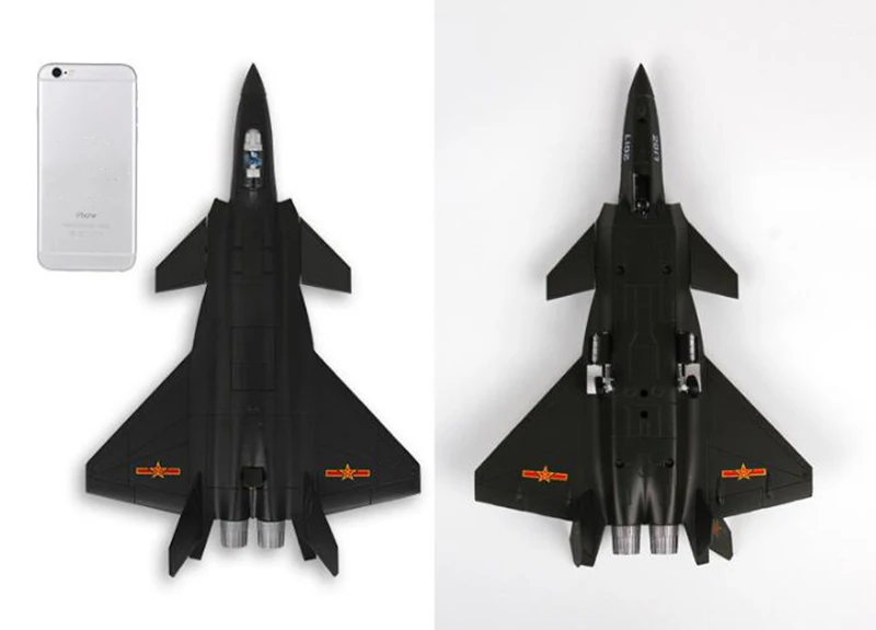 1: 72 черный моделирование Stealth Jet сплав четвертое поколение боевой самолет 20 J20 статическая отлитая модель самолета Модель ToyKids GiftMEMORIAL