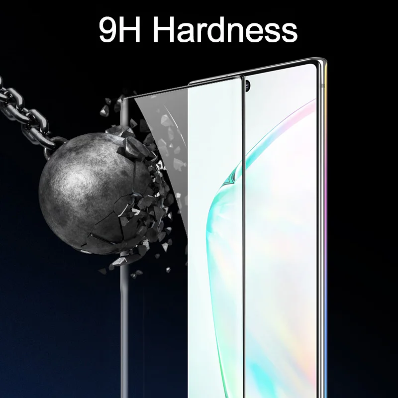 Полный Клей Note10 Защитное стекло для samsung Galaxy Note 9 8 10 Pro Plus протектор экрана на Gs Note9 Note8 закаленное