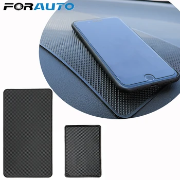 

FORAUTO Car Ornament Dashboard Non Slip Mat Silicone Anti-Slip Mat Storage Pad For Phone Coin Sunglass Holder Accessories