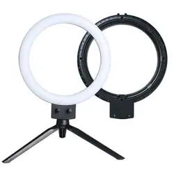 7 дюймов студия легко установить USB питание с Штатив для фотографии кольцо форма легкий светодиодный заполняющий свет Набор