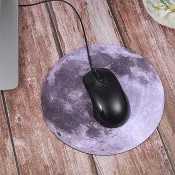 

Round Mouse Pad Planet Series Mat Earth/Venus/Mars/Mercury/Jupiter/Pluto/Rainbow Moon/Black Moon Computer Game Pad Non-slip