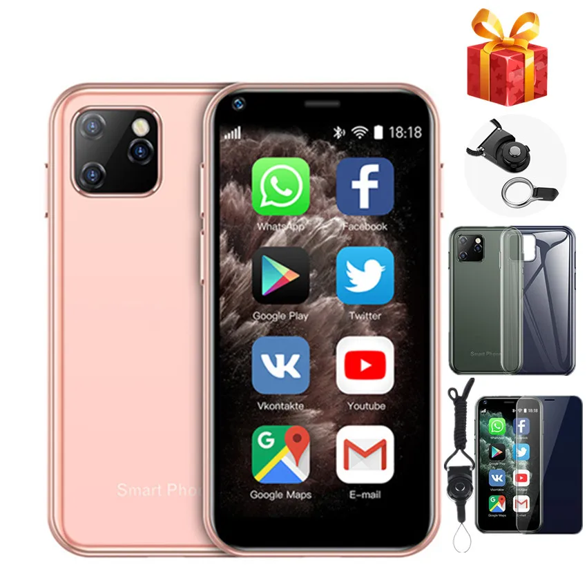 Мини-смартфон SOYES XS11 4G LTE 1 ГБ ОЗУ 8 Гб ПЗУ экран 2 5 дюйма четырёхъядерный процессор