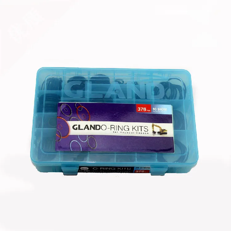 

Excavator Accessories Seals O-ring Large box of transparent boxes Excavator Accessories for DAEWOO DOOSAN