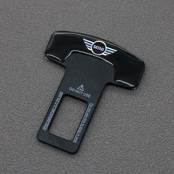 

1/2PCS Car Safety Buckle Clasp Insert Plug Clip Car Seat Belt Card Personality Buckle for BMW Mini Cooper R56 R50 R53 F56 R60