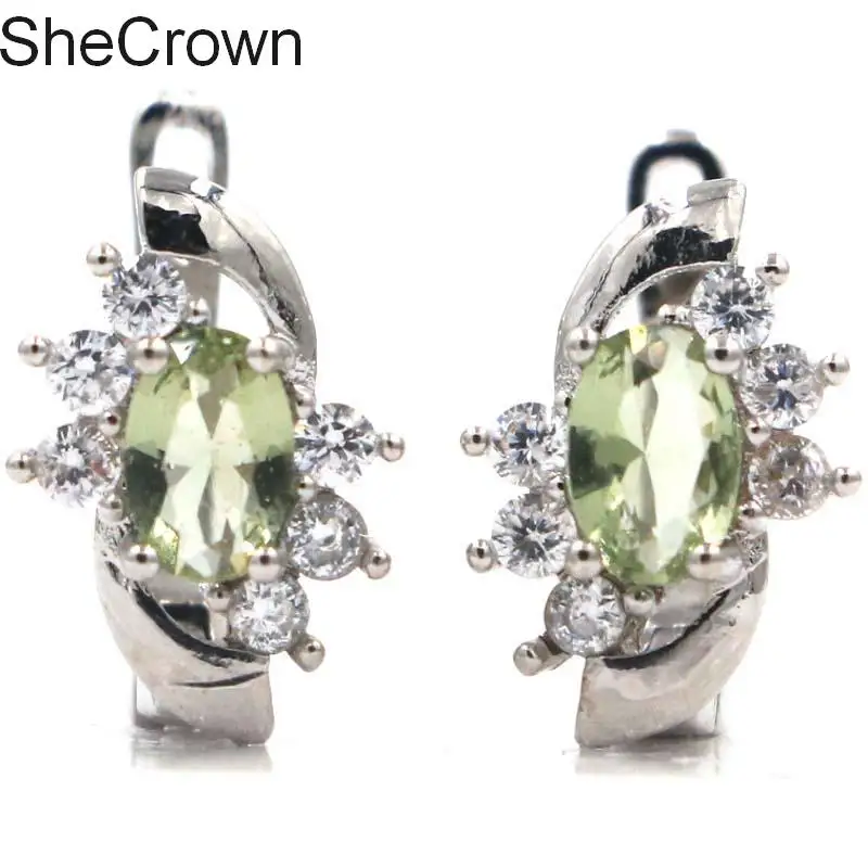 

33x17mm Beautiful Butterfly Shape Created Violet Tanzanite White CZ Gift For Girls Silver Stud Earrings