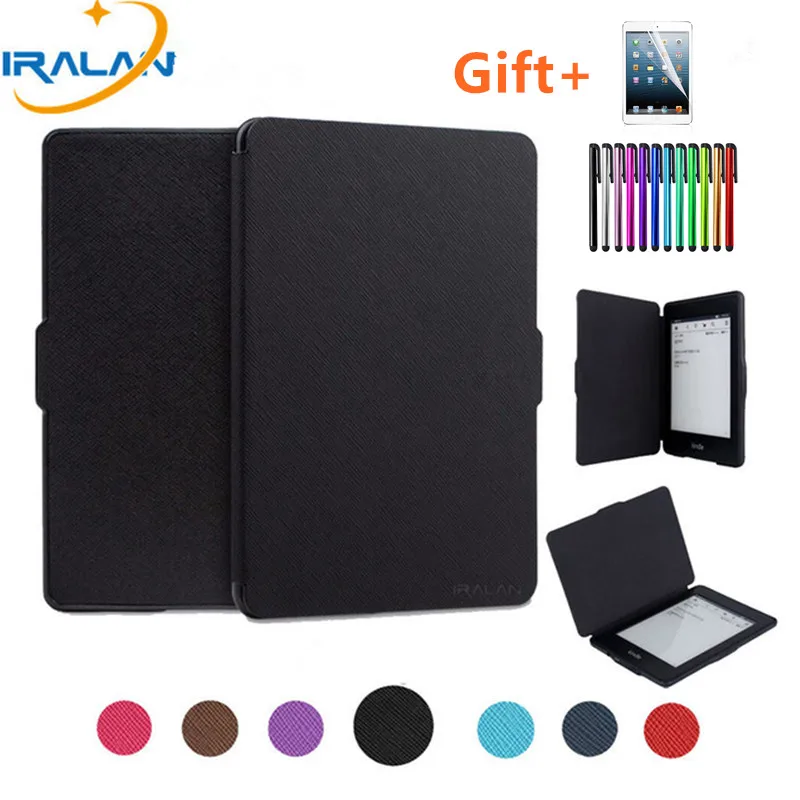 Funda De Piel Sintética Para Lector Electrónico Amazon Kindle 8, Cubierta Dura Multicolor, Para Kindle 8Th Generation, 3 En 1