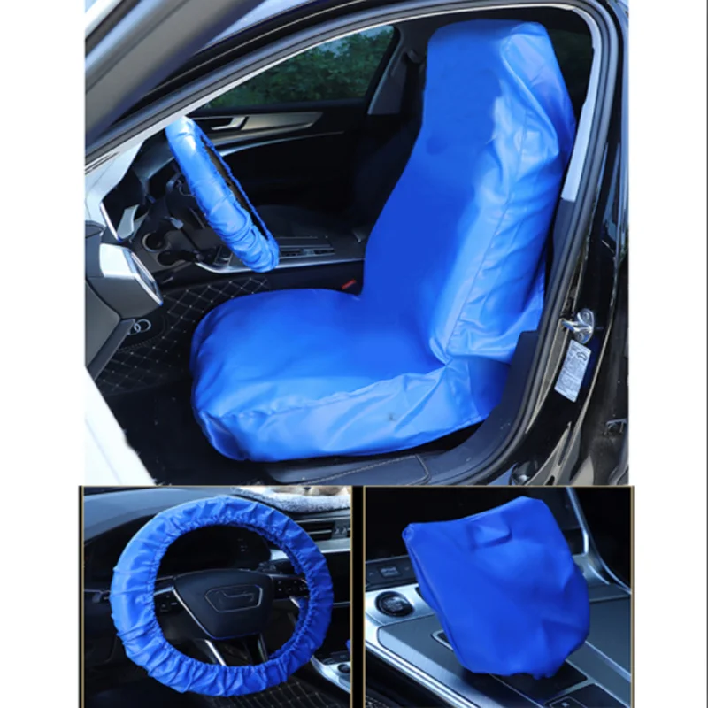 Coprisedile anteriore universale Velour grigio - Gare Ricambi Auto e Accessori
