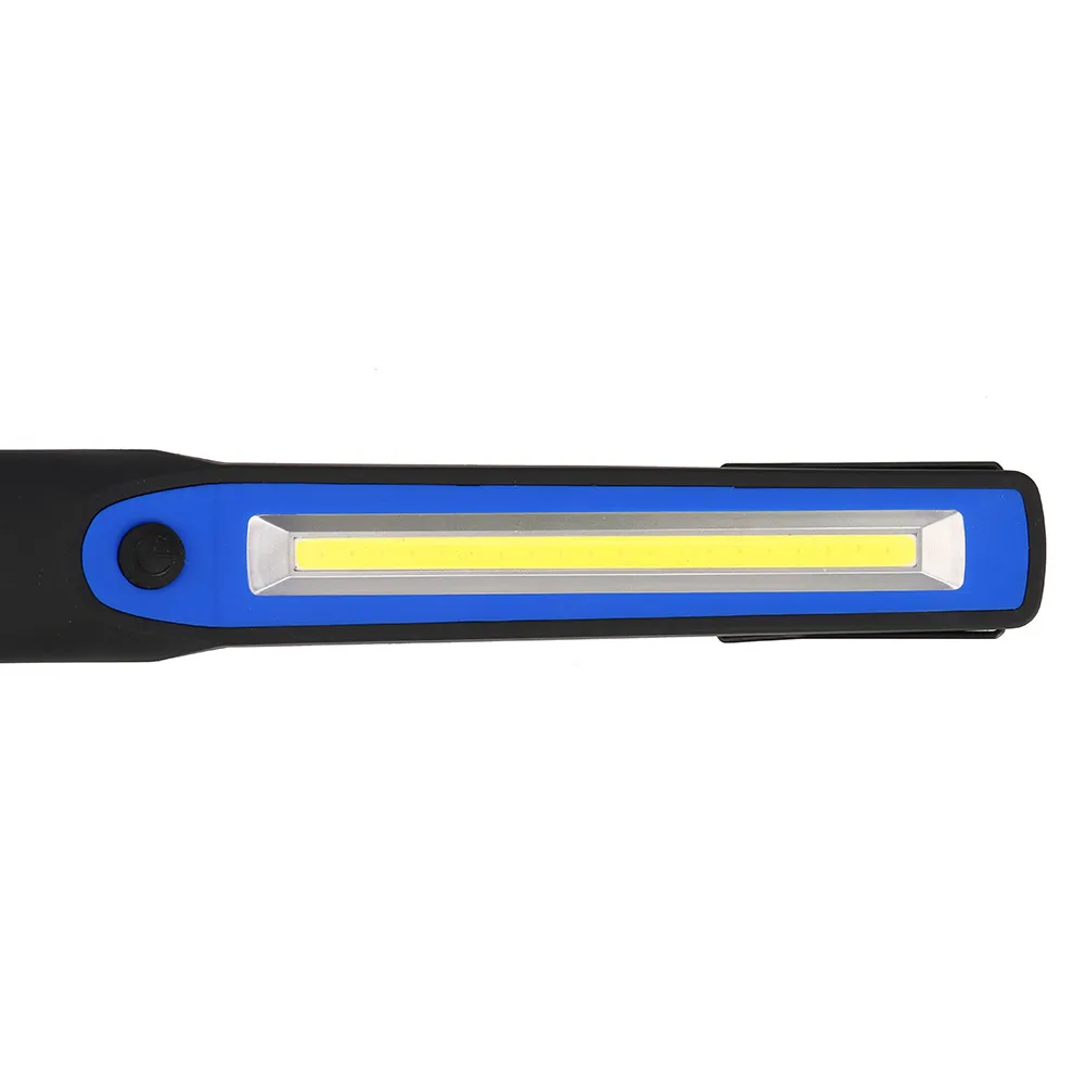 CARPRIE 2 in 1 Rechargeable LED COB Camping Work Inspection Light Lamp Hand Torch Magnetic Portable Work LED Flashlight#45