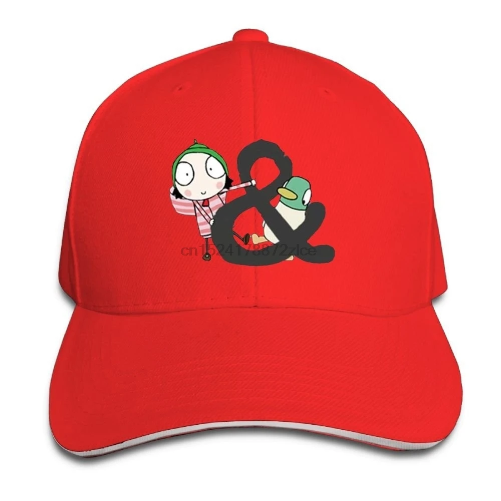 Мужские Бейсбольные кепки с логотипом Sarah Duck, регулируемые бейсболки