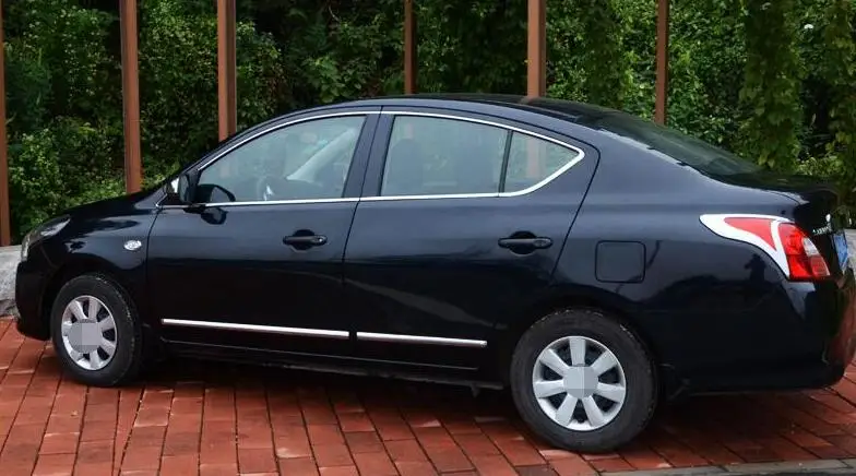 Чехол для автомобиля для Nissan sunny 2011-, накладка на окно, внешняя отделка, товары для стайлинга автомобилей, аксессуары