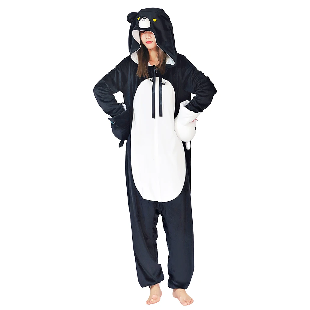 Adulte Kigurumi Unisexe Anime Animal Costume Cosplay Combinaison Pyjama ou Déguisement Panda Taille S 