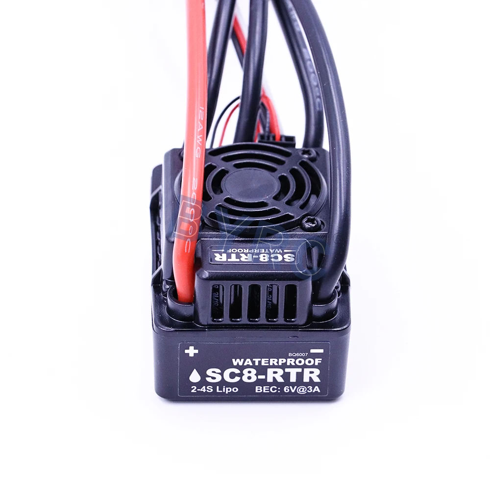 Hobbywing EZRUN WP SC8 120A RTR водонепроницаемый Бесщеточный Регулятор скорости ESC 2 4S Lipo Fit 3660