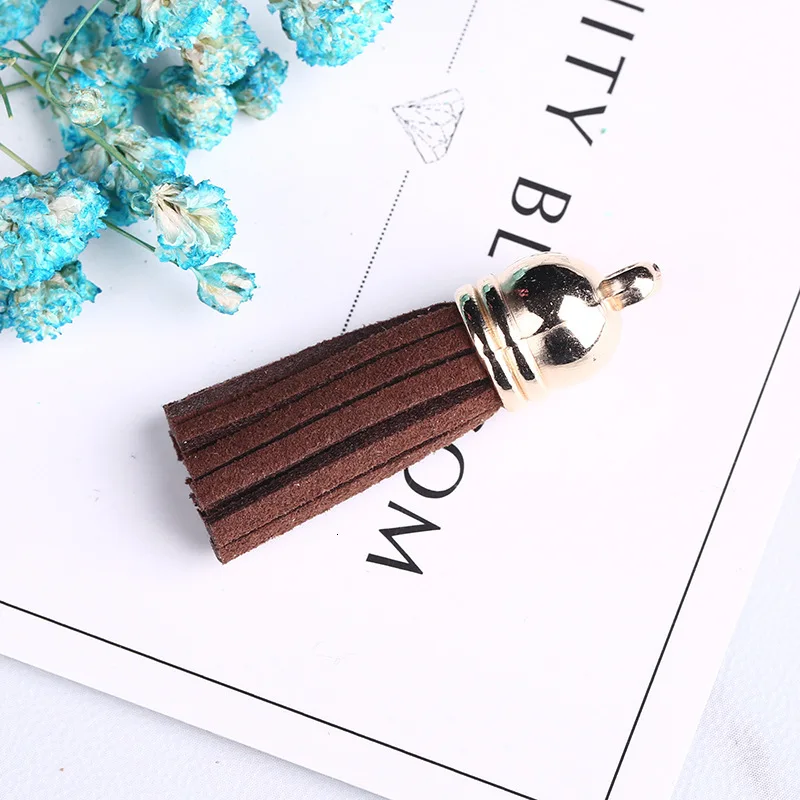 14 DIY 20 шт./лот мини Винтаж замшевые Ленточки с плоским дном для одежды мешок ювелирных изделий Шторы украшения дома аксессуары-кисточки - Цвет: 14