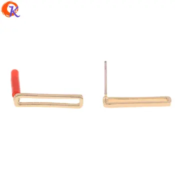 

Cordial Design 100Pcs 4*20MM Jewelry Accessories/Earrings Stud/DIY Jewelry Making/Rectangle Shape/Hand Made/Earring Findings