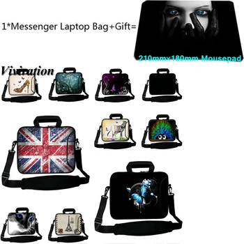 

For Dell XPS Asus Acer Macbook Air Pro Funda Portatil Laptop Bag 14 13 12 15 17 10 13.3 15.4 17.3 11.6 Chromebook Case+Mousepad