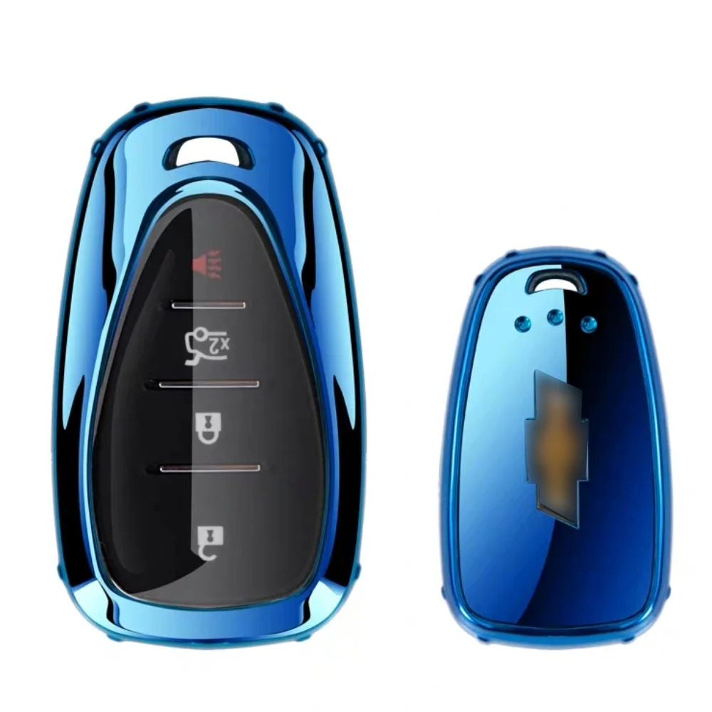 

TPU Car Key Case Auto Key Protection Cover For Chevrolet New Malibu XL Equinox Car Holder Shell Colorful Car-Styling Accessories