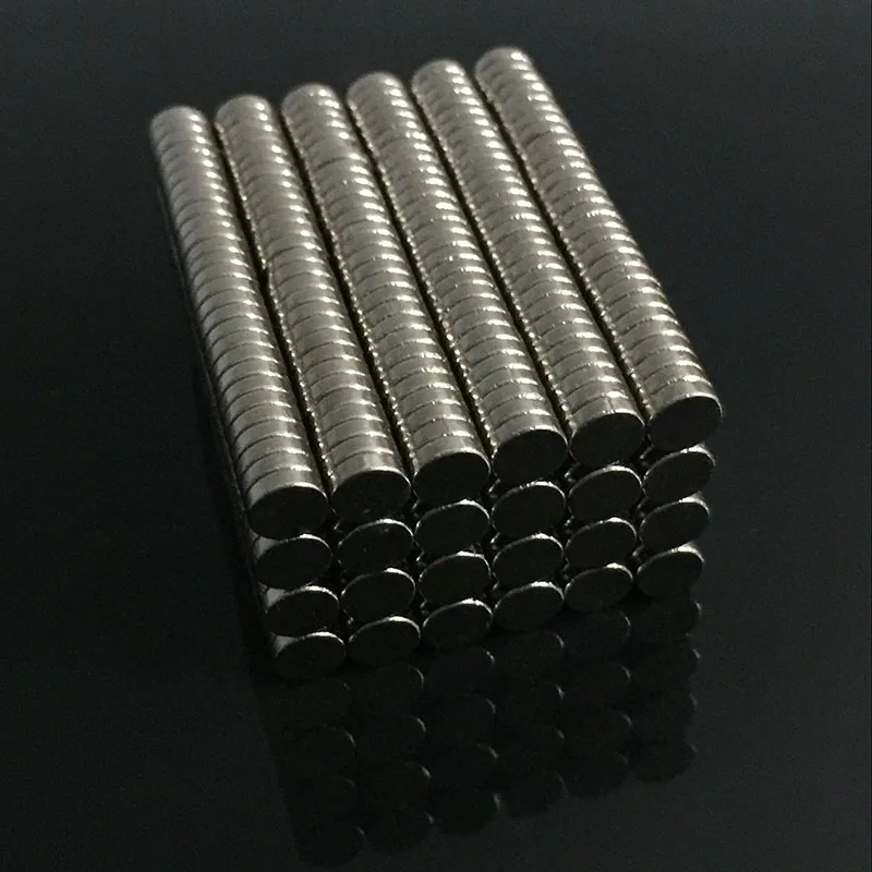 200(4x1mm) 200/100 шт Мини N35 неодим постоянный образец лист маленькие круглые супер мощная магнитная Магниты Диск для Галлий - Цвет: 200(4x1mm)