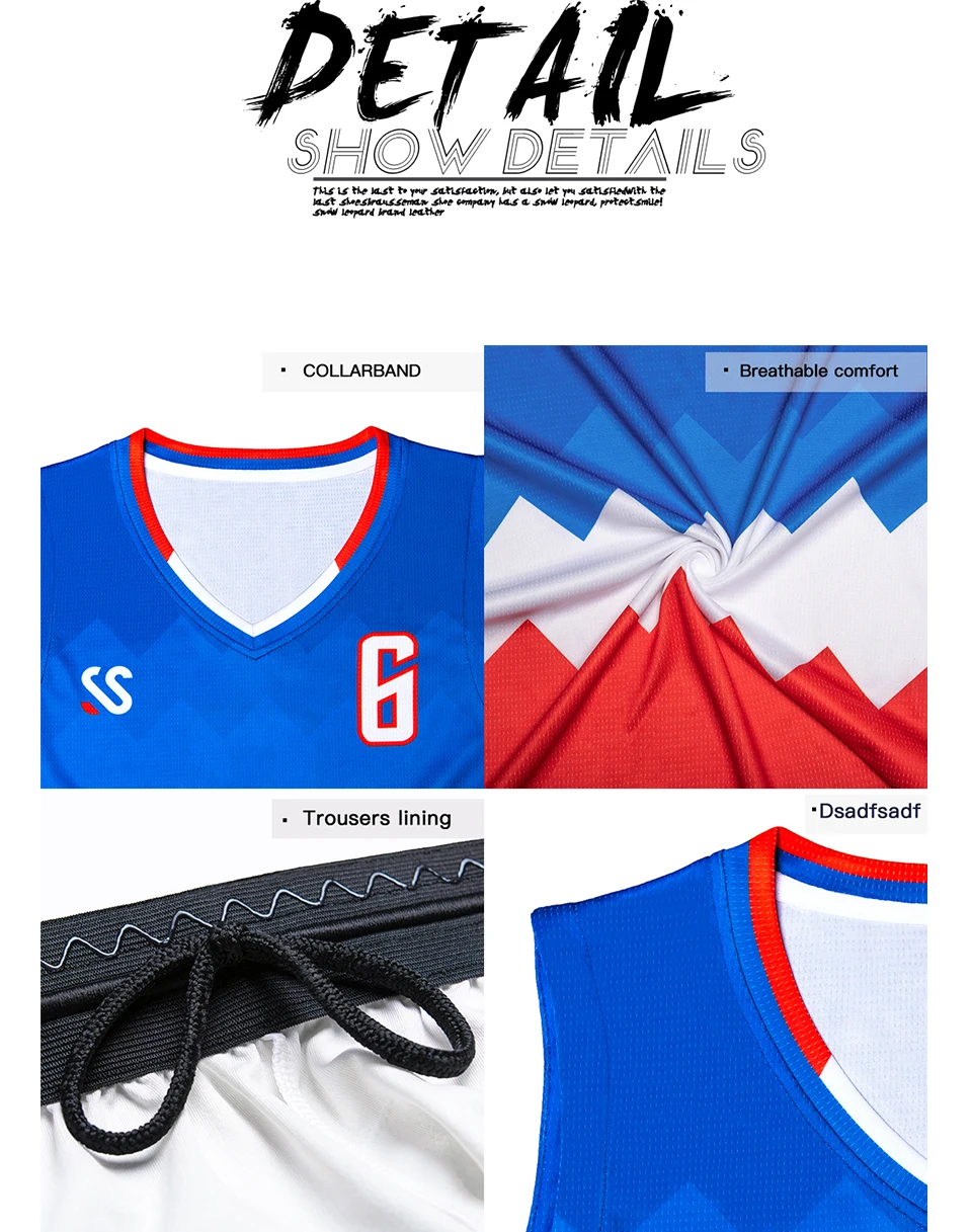 Custom Unique Basketball Jersey Set Creative Basketball Shirt Vest And Shorts Suit Game Training Basketball Uniform for Men/Kids