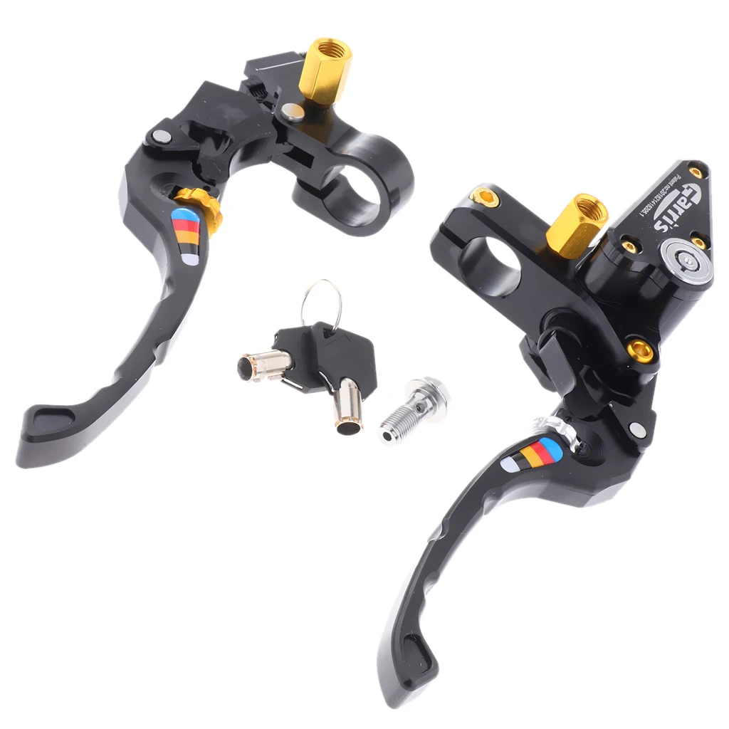 Folding Clutch & Brake Lever Set for Scooter Dirt Bike 50cc-125cc Motorcycle