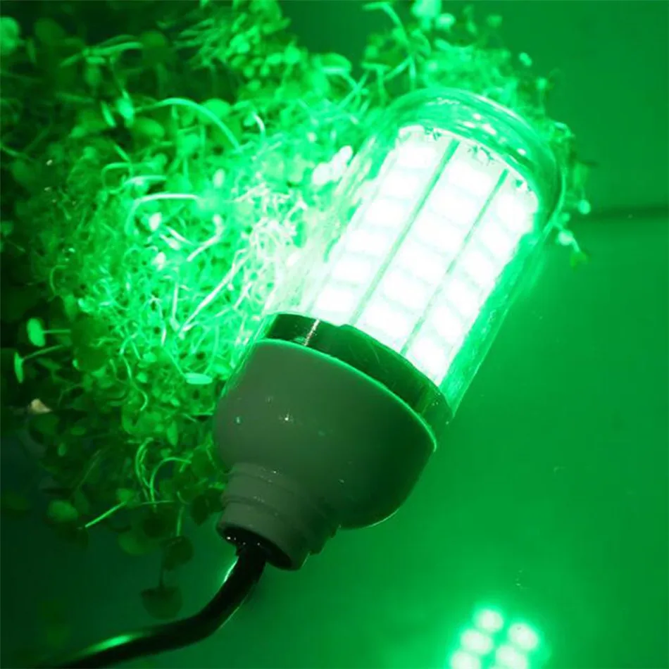 VOGVIGO 12 В Led зеленый подводный погружной ночной flashing свет Crappie Shad кальмар лодка