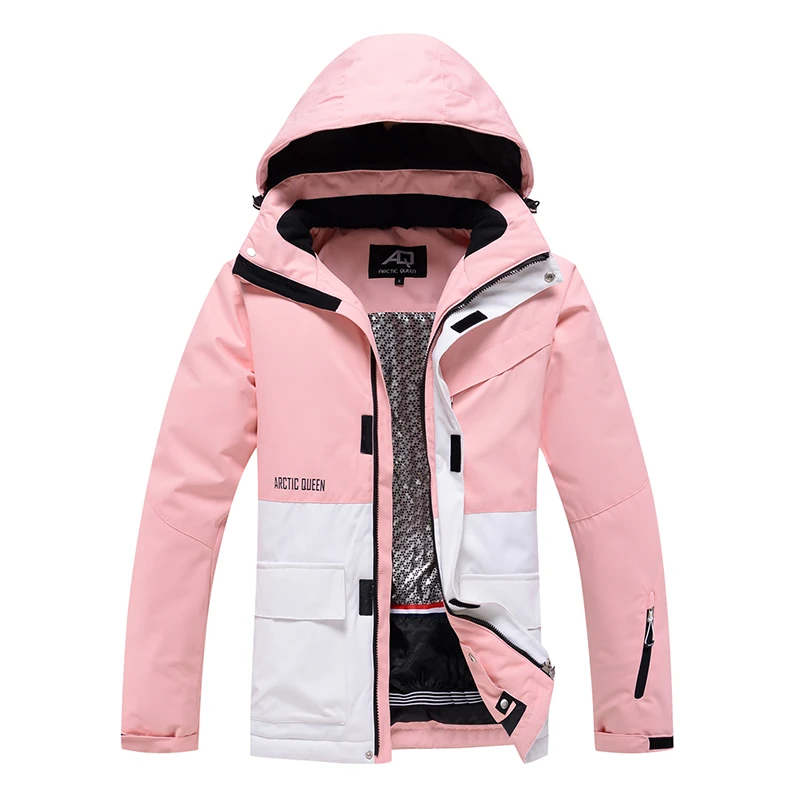Ski Suit Winter Men Women Splicing Snow Ski Jacket Warm Windproof Thickened Snowboard Pants Waterproof Alpine Suit