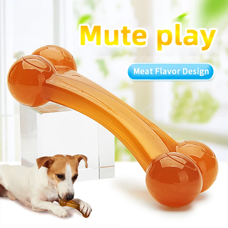 Жевательная игрушка для собак новая конструкция костей с сильной имитацией