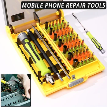 

45-in-1 Screwdriver Set Screwdriver Bits Kit Precision Disassembly Tools for Computer Mobile Phone Repair FAS6