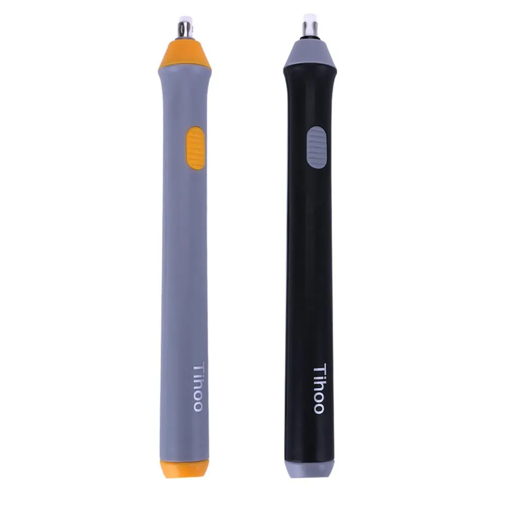 Kawaii Electric Eraser With Refill Cute Electronic Pencil Rubber For Kids Painting Drawing Stationery Office School Supplies