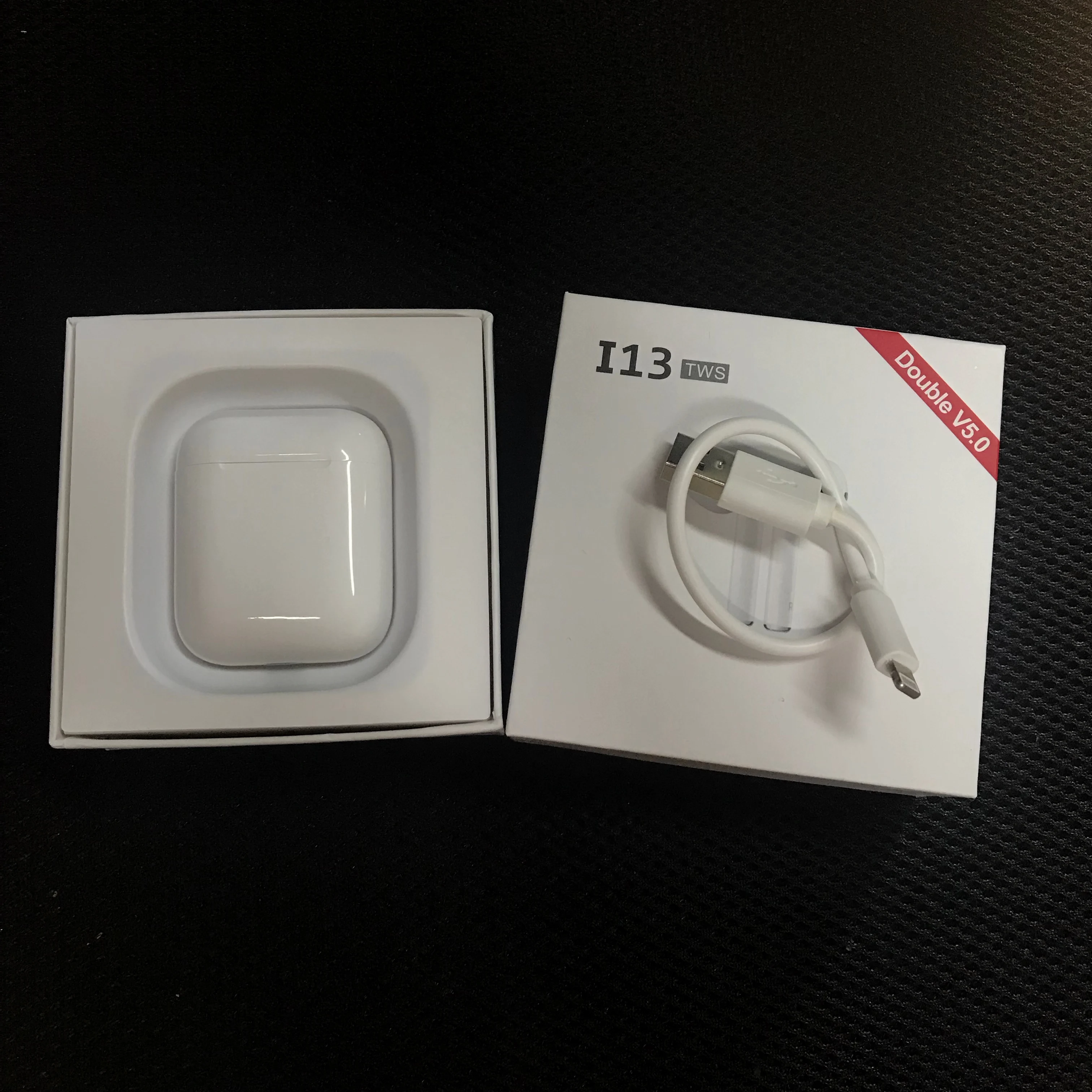I20 Tws 13 Tws гарнитура I10 Tws Bluetooth I7s Tws наушники I9s беспроводные наушники I12 наушники с зарядным устройством - Цвет: i13