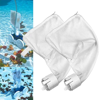 

Newly Convenient 2pcs All Purpose Cleaning Bags Compatible for Polaris 360 380 Pool Cleaner Zipper Bag VA88